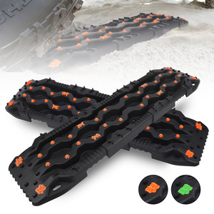 Off-Road Recovery <b>Boards</b> 2-Pack Nylon Black Orange For Snow Sand Mud <b>Mountain</b> Use - Product Image 4