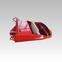 Mini jet-boat en aluminium deux places pour le plaisir, bateau rapide, mini jet-boat électrique prêt à l'emploi, style jet-ski, sans batterie
