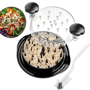Herramienta para Desmenuzar Pollo, Alta Eficiencia, Libre de BPA, Plástico Seguro para Alimentos, Ecológico, Picador de Carne Fresca, Visible, Antideslizante y Resistente - Product Image 1