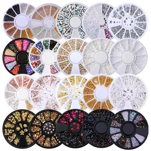 Pièces pour ongles, art des ongles, paillettes, strass, pierres précieuses, bijoux, perles, accessoires de décoration pour manucure, fournitures pour ongles pour professionnels - Product Image 1