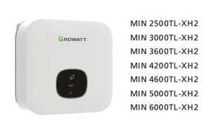 <span class=keywords><strong>Inversor</strong></span> de Cadena <span class=keywords><strong>Growatt</strong></span> MIN 2500-6000TL-XH2 con MPPT Único y Onda Sinusoidal Pura para Máxima Extracción de Energía - Product Image 2