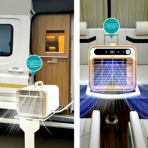 Aire Acondicionado Portátil Split Warmice, Enchufar y Usar, para Coche y Camping, Eficiente Energéticamente - Product Image 4