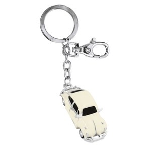 Accessorio per auto Premium portachiavi Color crema classico - Product Image 1