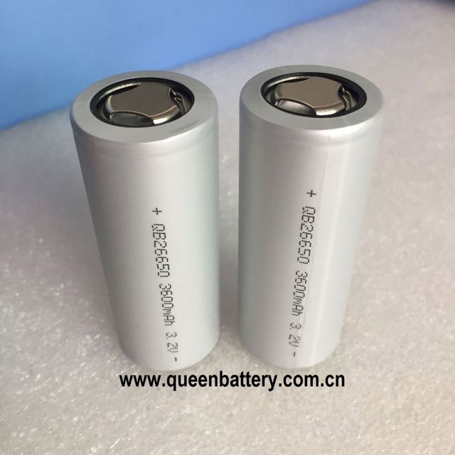 QB 26650 Li-Ion Solid State Battery Cell 26x65mm 3600mAh 10A 3C Discharge High Power