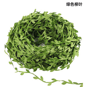 Hfjaju Artificial Vine Willow <b>Leaves</b> 20m 50m 80m 100m 200m Simulation Home <b>Decor</b> <b>Wall</b> Art Garden Craft - Product Image 3