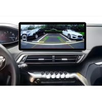 Reproductor Multimedia de DVD Estéreo para Auto con Pantalla Táctil Android de 12.3 Pulgadas y CarPlay para Peugeot 3008 4008 5008 2017-2020