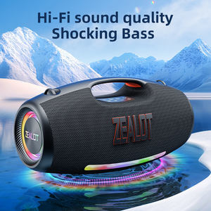 Zealot S89 250W Enceinte extérieure étanche pour caisson de basses, batterie externe 48000mAh, charge rapide, lumière RVB, ordinateur, téléphone portable - Product Image 2