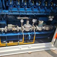 Groupe électrogène à piston à gaz WEICHAI Baudouin 1 MW à haut rendement, générateur au gaz naturel 1000 kW