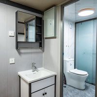 Bâtiment de bureau conteneurisé télescopique extensible et mobile sur mesure, fabrication solide, matériaux de première qualité, qualité fiable 30