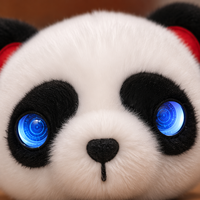 Peluche Panda Parlant IA, Robot Compagnon Émotionnel pour Enfants