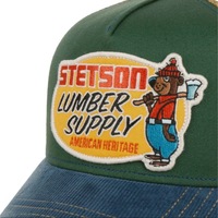 Cappellino da baseball Stetson Country American Heritage in rete traspirante, per sport all'aperto, per uomo, donna, adulto, con logo personalizzato ricamato