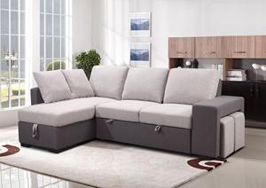 रहने वाले कमरे के सोफे के लिए छोटे ओटोमन उच्च गुणवत्ता वाले कोने के साथ यूरोपीय सोफे बिस्तर में रहने वाले कमरे के लिए - Product Image 2