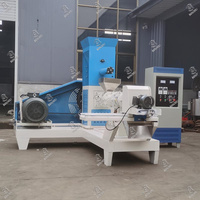 Machine extrudeuse d'aliments pour poissons durable, prix pour la production d'aliments flottants et coulants