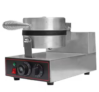 Gaufrier commercial en acier inoxydable de qualité alimentaire facile à utiliser et à préchauffage rapide