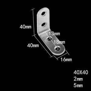 Étagères en aluminium en forme de L, supports métalliques de différentes tailles, vente en gros - Product Image 4