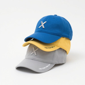 قبعة بيسبول مخصصة بتصميم رياضي من 6 ألواح بنمط منقط وطباعة فواكه وتطريز - Product Image 3