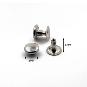 Trang Trí Vòng Đầu Đinh Tán Đinh Tán Màu Đen Nickel NIICKEL-FREE Màu Duy Nhất Đầu Đinh Tán Cho Quần Áo Áo Sơ Mi May Mặc - Product Image 2