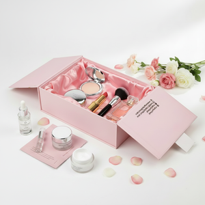 Boîtes en forme de livre personnalisées avec laminage mat, matériaux recyclés aseptiques, emballage cadeau rigide magnétique de luxe, doublure en éponge personnalisée - Product Image 2