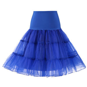 <span class=keywords><strong>Vintage</strong></span> mariage mariée Crinoline <span class=keywords><strong>jupon</strong></span> court Organza Halloween sous-jupe <span class=keywords><strong>pour</strong></span> robes décontracté Rockabilly Tutu - Product Image 3