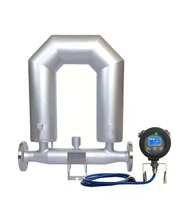 U-shaped High-precision Digital Coriolis Mass Flowmeter Stainless Steel IP67 Protection for Diesel Oil Lubricating Oil Water