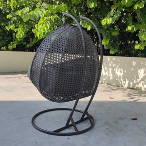 Nuova Offerta Speciale: Sedia a Dondolo da Giardino per Esterni, Sedia Sospesa in Rattan a Prezzo Conveniente, Vendita Diretta dalla Fabbrica - Product Image 5