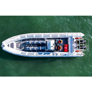 Liya barca passeggeri costola 10m scafo in alluminio hypalon <span class=keywords><strong>gommone</strong></span> - Product Image 2