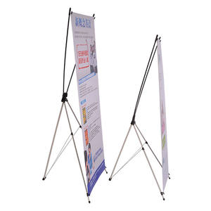 ขายส่งอลูมิเนียมโปรโมชั่นกลางแจ้งโฆษณา X แบนเนอร์ยืนแสดงแบนเนอร์ยืน - Product Image 4