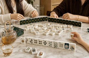 MeldVerse Professional Casino Quality Durable Acrylic Classic American <b>Mahjong</b> Tiles for Gift and Retail for Adults Portable <b>Set</b> - Product Image 5