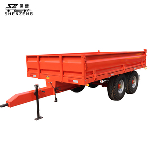<span class=keywords><strong>Remorque</strong></span> utilitaire à 4 roues à <span class=keywords><strong>double</strong></span> essieu pour tracteur agricole - Product Image 1