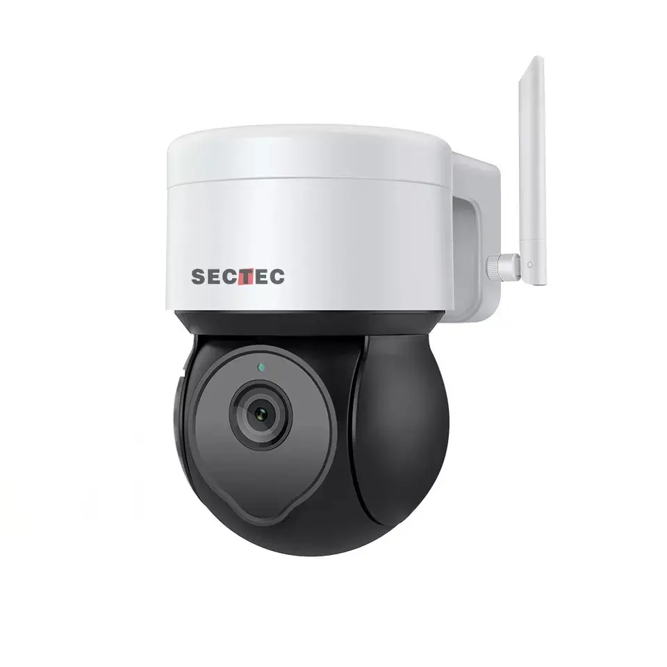 Sectec Smart Tuya 3MP 5MP Wifi CCTV Mini Camera System Security Surveillance Wifi IP PTZ Dome CCTV Mini Camera Network