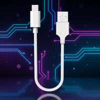 Kabel Data Pengisian Cepat 3A/5A Tipe-C ke USB-A Tembaga Murni Grosir 1m/2m untuk Ponsel, Power Bank, Komputer