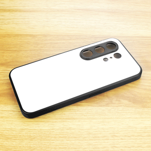 Tecno Camon 50 Pro/50 Ultra対応 無地昇華型スマホケース 熱転写対応 ホワイトPCバックカバー ソフトTPUエッジ - Product Image 4