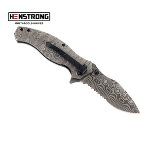 سكين جيب جديدة فريدة للتخييم من الفولاذ المقاوم للصدأ - Product Image 4