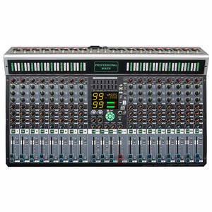 Console <span class=keywords><strong>de</strong></span> <span class=keywords><strong>mixage</strong></span> numérique 16 canaux avec effets DSP Dual Core 99, mixeur audio professionnel pour studio d'enregistrement - Product Image 2