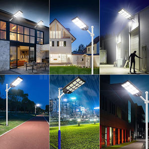 1000 Вт 2000 Вт 3000 Вт 4000 Вт индукционный датчик освещения парковки Светодиодный прожектор все в одном Интегрированный Солнечный свет уличный - Product Image 6