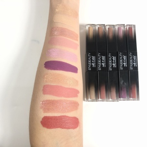 Novo — <span class=keywords><strong>fard</strong></span> <span class=keywords><strong>à</strong></span> paupières crème Double extrémité, cosmétiques, <span class=keywords><strong>à</strong></span> haute pigmentation, paillettes fonte, étiquette privée, <span class=keywords><strong>liquide</strong></span>, nouveauté - Product Image 6