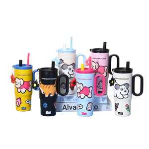 Vaso Térmico <span class=keywords><strong>de</strong></span> Acero Inoxidable <span class=keywords><strong>de</strong></span> 750 ml con Diseño <span class=keywords><strong>de</strong></span> Dibujos Animados Modernos, Aislamiento Térmico <span class=keywords><strong>de</strong></span> 6 a 12 Horas, Taza <span class=keywords><strong>de</strong></span> <span class=keywords><strong>Café</strong></span> <span class=keywords><strong>de</strong></span> Viaje - Product Image 6