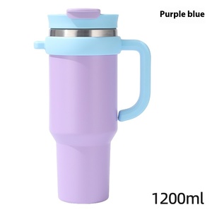 2025 New 40Oz Đôi Tường 304 Thép Không Gỉ Xe Cup Chân Không Cách Nhiệt Với Rò Rỉ-Proof Có Thể Gập Lại Rơm Cho Du Lịch - Product Image 5