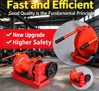 Palans à câble en acier à frein manuel à engrenages 1-5 tonnes pour bateaux, applications marines et industrielles – Vente directe d'usine en Chine