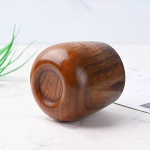 Tazas de té y vino de <span class=keywords><strong>madera</strong></span> de Acacia de lujo de estilo Simple japonés Tazas y platillos de <span class=keywords><strong>madera</strong></span> elegantes - Product Image 4