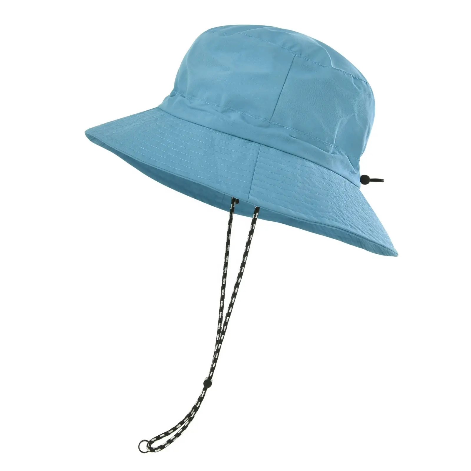 Cappello da sole con Logo personalizzato berretto da pescatore con cordino doppio reversibile rosa impermeabile traspirante cappelli da pescatore regolabili in Nylon