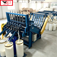 Machine à carder le sisal/fibre de banane, directement de l'usine, capacité 300-700 kg/h, réglable pour la production de fil de corde et de fil de tapis