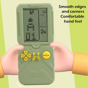 Jeu de puzzle portable rétro nostalgique, mini console de jeu électronique portable, cadeau souvenir mignon, jouets de jeu <span class=keywords><strong>Tamagotchi</strong></span> - Product Image 4