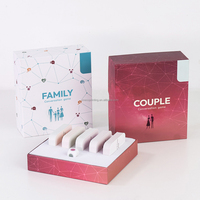 Fabricant Impression personnalisée Couple Conversation Starters Cards Guestions Card Game Deck avec 5 paquets et dés