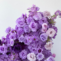 NINI 2026 Décoration géante Fleur Papillon Artificielle Faite à la Main pour Mariage, Événement, Décoration de Scène