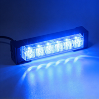 6W LED Stroboskop-Dachmontage-Warnleuchte Aluminiumgehäuse Mehrfarbige Blinkleuchte für SUV ATV LKW