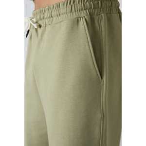 Conjunto de Pantalones Cortos para Hombre, Color Verde Claro, Algodón, Corte Holgado, Modelo 85249, Textura Básica, Cómodo y Casual - Product Image 3