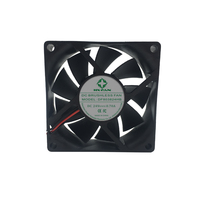 Ventilateur de refroidissement sans balais DC 80x80x38mm à cadre carré, ventilateur axial pour équipement industriel, alimentation électrique, serveur et armoire de contrôle