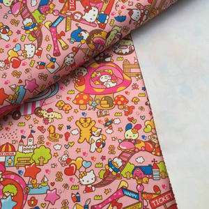 Dibujos animados Impresión digital Jersey tela floral <span class=keywords><strong>Liverpool</strong></span> tela Impresión digital por yarda para diademas - Product Image 2