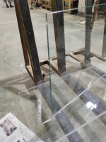 Panneaux de verre trempé personnalisés de haute qualité, résistants à la chaleur et à l'impact, pour murs-rideaux, bâtiments extérieurs et applications industrielles